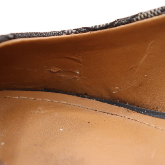 Women's Coach Ferry Logo Signature Wedge Gray/Black Buckle Sandals Size 9B - Picture 8 of 10